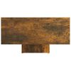vidaXL Mesa de centro madera contrachapada roble ahumado 85x55x31 cm