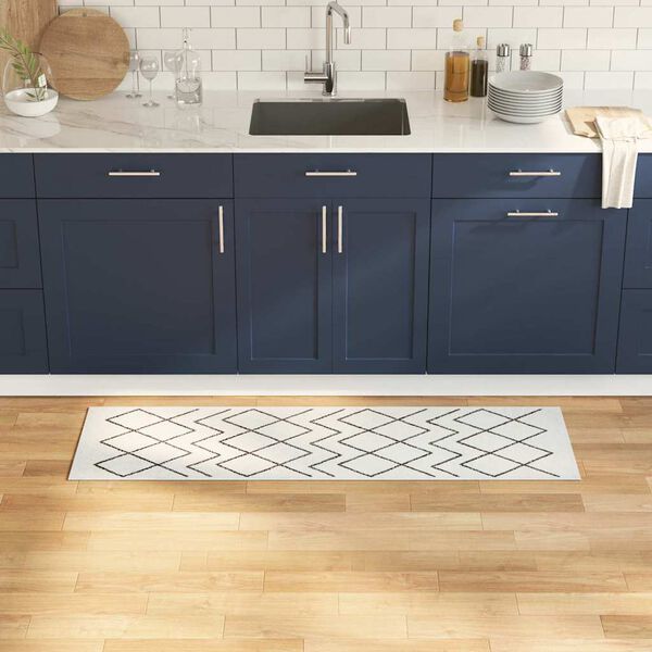 vidaXL Alfombra de cocina 150 x 45 cm Terciopelo