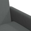 vidaXL Sillas de comedor 2 pcs Gris oscuro 57 x 67 x 95 cm tela