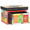 vidaXL Armario de Noche 2 uds. Multicolor 40 x 30 x 28 cm