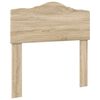 vidaXL Cabecero Roble Sonoma Madera contrachapada