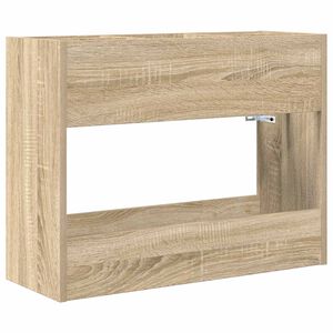 vidaXL Soporte de Sombrilla Roble Sonoma 65 x 24 x 50 cm
