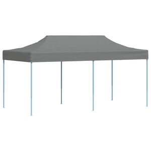 vidaXL Carpa de Fiesta 291 x 580 x 315 cm Gris antracita Tela Oxford
