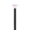 vidaXL Cuerda de barco polipropileno negro intenso 3 mm 250 m