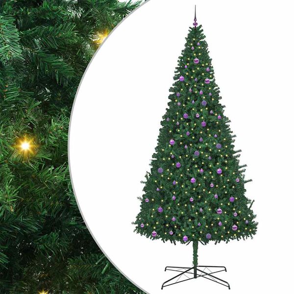 vidaXL &Aacute;rbol de Navidad Verde 400 cm PVC