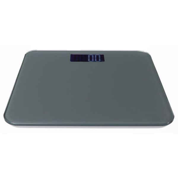 Perel Báscula de baño digital gris 180 kg