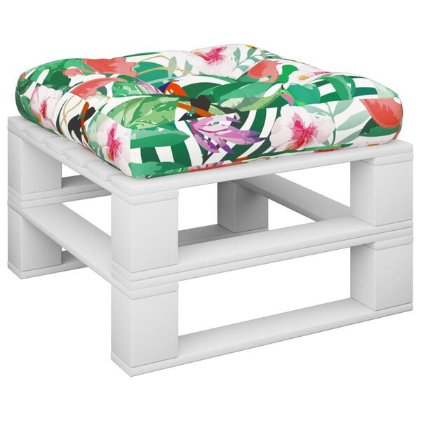 vidaXL Coj&iacute;n para pal&eacute;s tela multicolor 50x50x12 cm