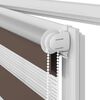 vidaXL Persiana Cebra 100 x 175cm Caf&eacute;