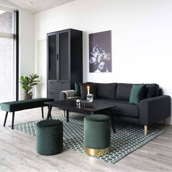 House Nordic Puf Myla verde