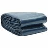vidaXL Cubierta solar de piscina de PE flotante negro y azul 800x500cm
