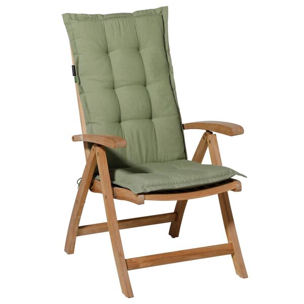 Madison Coj&iacute;n para silla de respaldo bajo Panama verde salvia 105x50cm