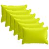 vidaXL Funda de almohada 6 uds. HOUTEN Verde brillante. 30 x 50 cm
