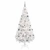 vidaXL &Aacute;rbol de Navidad artificial con luces y bolas 620 ramas 180 cm
