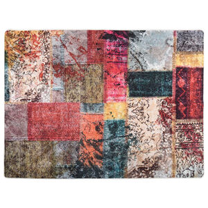 vidaXL Alfombra lavable multicolor 400x300 cm