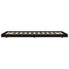 vidaXL Estructura de cama madera maciza de pino negro 90x200 cm