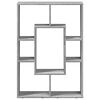 vidaXL Estantería de madera de ingeniería gris Sonoma 63x20x90 cm