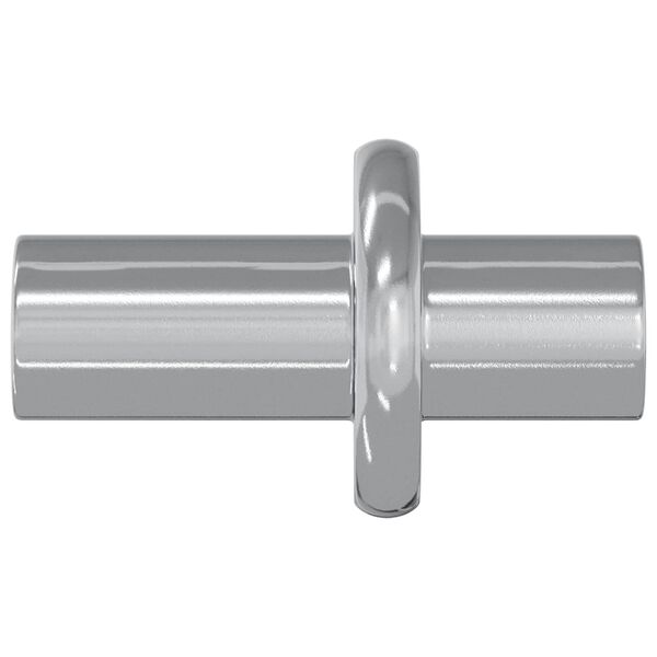 vidaXL Soporte de estante 4500 pcs Plateado 8,6 x 8,6 x 14,6 mm Acero