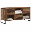 vidaXL Gabinete de TV con caj&oacute;n Madera Vieja 100 x 36 x 49,5 cm