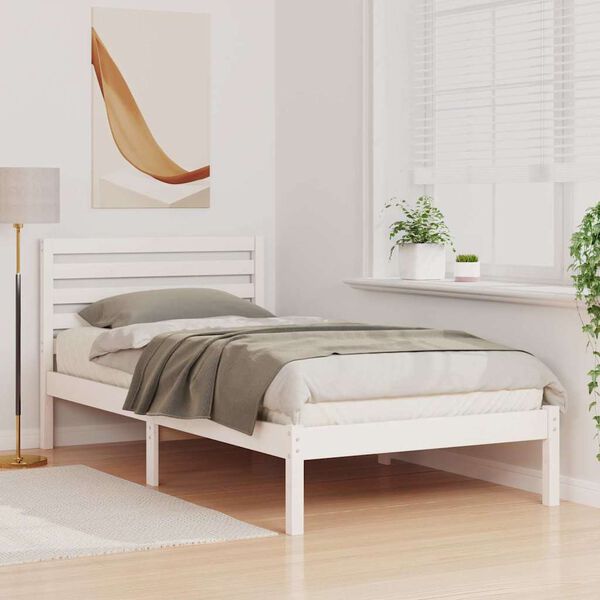 vidaXL Estructura de cama 80 x 200 cm Madera de pino macizo