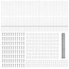 vidaXL Valla con Poste Plateado 1,2 x 100 m Acero