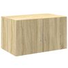 vidaXL Armario de madera de ingenier&iacute;a roble Sonoma 70x42,5x225 cm