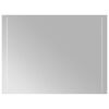 vidaXL Espejo de ba&ntilde;o con LED 60x80 cm