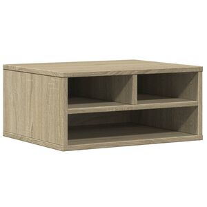 vidaXL Soporte impresora madera ingenier&iacute;a roble Sonoma 49x40x22,5 cm