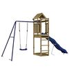 vidaXL Parque infantil de exterior madera de pino impregnada