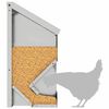 vidaXL Comedero para pollos Plateado 21 x 16 x 33 cm Acero Galvanizado
