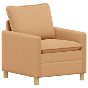 vidaXL Sof&aacute; Beige 76 x 81 x 87,5 cm Tela