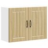 vidaXL Armario de pared de cocina Lucca roble sonoma