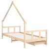 vidaXL Estructura de cama para niños con cajones madera pino 90x200 cm