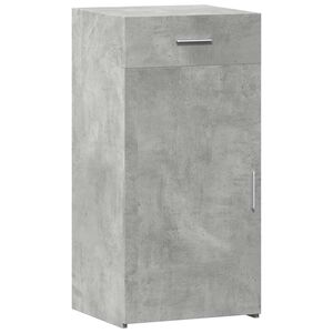 vidaXL Aparador madera de ingenier&iacute;a gris hormig&oacute;n 45x42,5x93 cm
