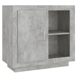 vidaXL Aparador gris hormig&oacute;n 80x40x75 cm