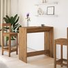 vidaXL Mesa alta bar madera ingenier&iacute;a roble artisian 102x50x103,5 cm