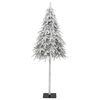 vidaXL &Aacute;rbol de Navidad artificial con nieve 150 cm