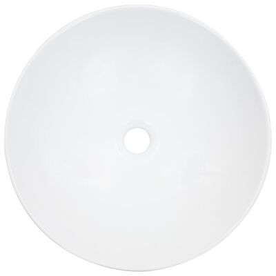 vidaXL Lavabo 41x12,5 cm cerámica blanco
