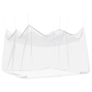vidaXL Red para Mosquitos de Jard&iacute;n 220 mesh Blanco 4 x 4 x 2,5 m