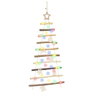 vidaXL &Aacute;rbol de Navidad Colgante 90 cm 30 LED Multicolor