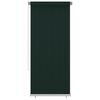 vidaXL Persiana enrollable de jard&iacute;n HDPE verde oscuro 100x230 cm