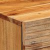 vidaXL Armario de Noche Marr&oacute;n 50 x 33 x 60 cm Madera maciza de Acacia
