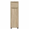 vidaXL Gabinete de Ba&ntilde;o con caj&oacute;n Roble Sonoma 30,5 x 30 x 101 cm