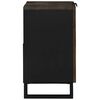 vidaXL Gabinete de Lavabo para Ba&ntilde;o con estante Nogal 62 x 33 x 58 cm