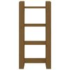 vidaXL Estantería/divisor de espacios madera marrón miel 60x35x125 cm
