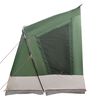 vidaXL Carpa Caravana para 3 Personas Verde 252 x 245 x 245 cm