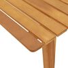 vidaXL Sillas de Jardín con Mesa 4 pcs Beige Madera maciza de Acacia