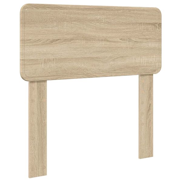 vidaXL Cabecero Roble Sonoma 75 cm Madera contrachapada