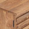 vidaXL Mueble de TV de madera maciza de mango 90x30x45 cm