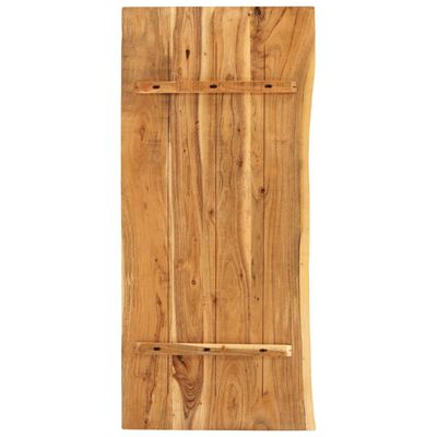 vidaXL Encimera para armario tocador madera maciza acacia 114x52x2,5cm