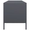 vidaXL Mueble de TV acero laminado en frío antracita 135x39x43,5 cm